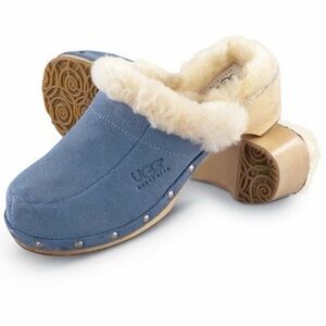 UGG Australia Leather/Sheep Skin Kalie Clogs